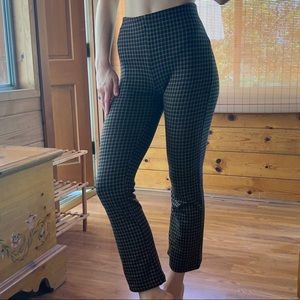 Plaid Ankle Pants